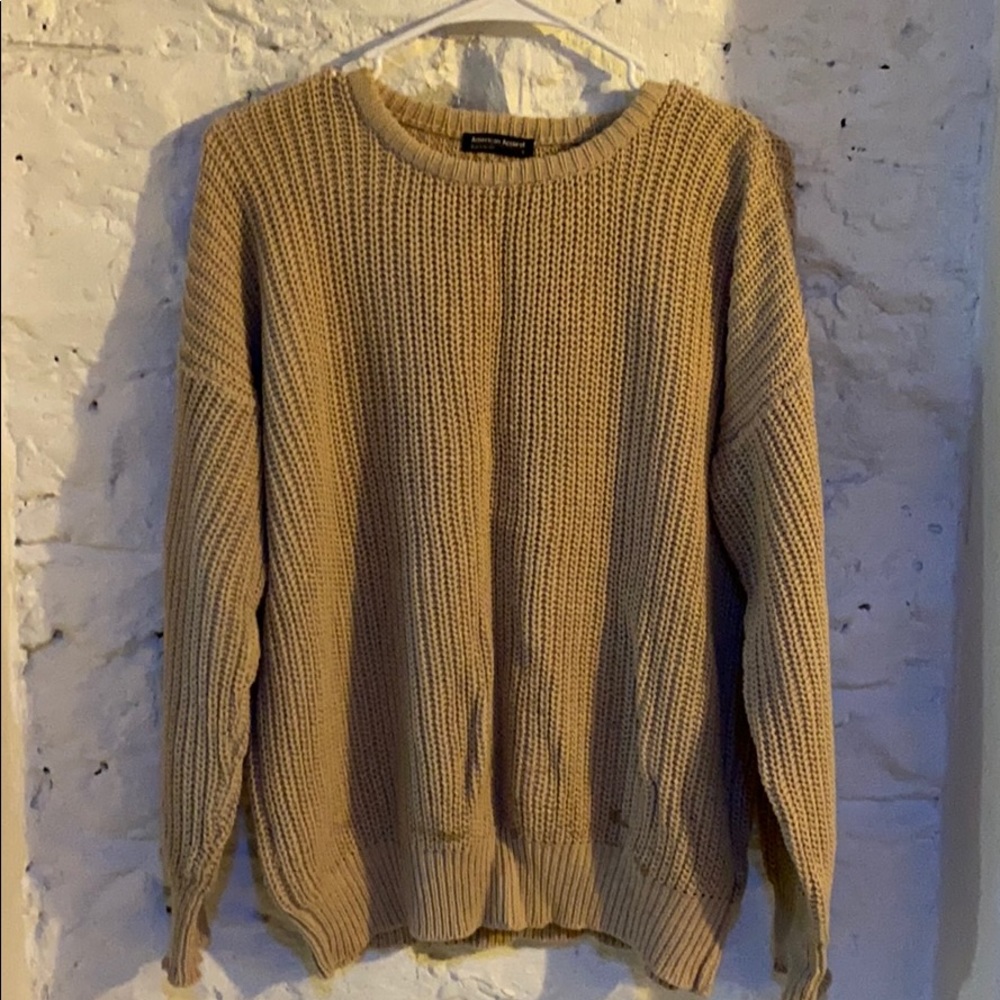 American Apparel fisherman’s knit sweater